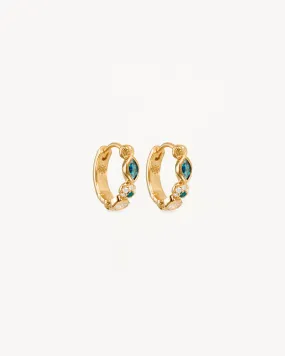 18k Gold Vermeil Protection of Eye Hoops