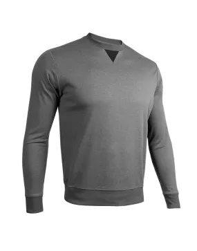 2UNDR Long Sleeve Crew Pullover Grey 2U09CQ