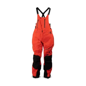 509  Mens Stoke Snowmobile Bibs Shell Waterproof Insulated Apex Red Snow Pants