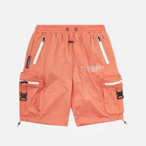 8&9 - Combat Nylon Shorts - Salmon