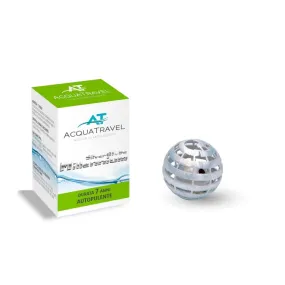 Acquatravel sfera d'argento Silver Globe Millenium Mantenitore batteriostatico per serbatoi in Argento  Durata 7 anni