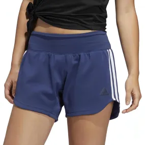 adidas 3 Stripes Woven Womens Training Shorts - Blue