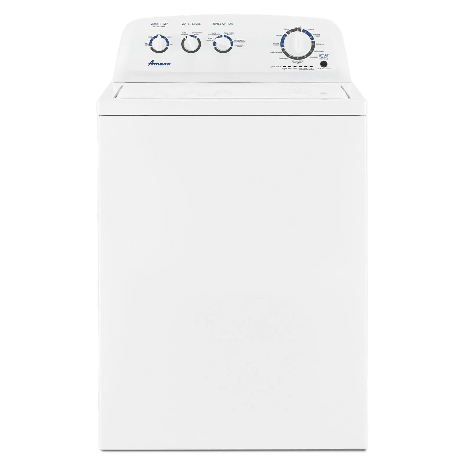 Amana White Top Load Washer (4.4 Cu.Ft.) - NTW4519JW