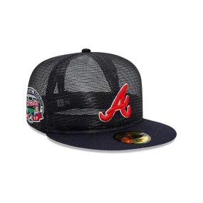 Atlanta Braves MLB Mesh Patch 59FIFTY Cerrada