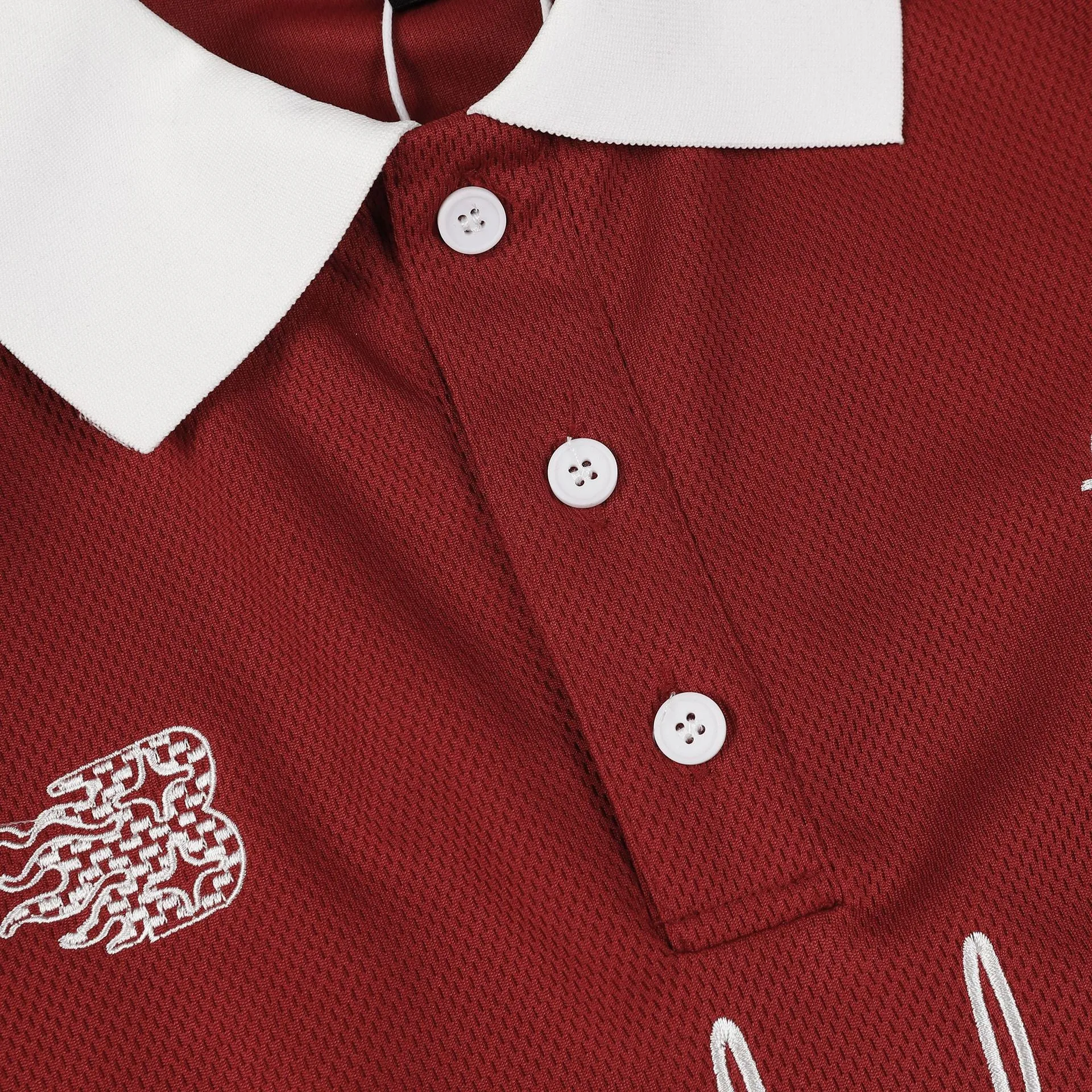 Baenbofuone | Vintage Embroided Polo T-Shirt