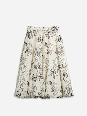 Ballon Midi Skirt