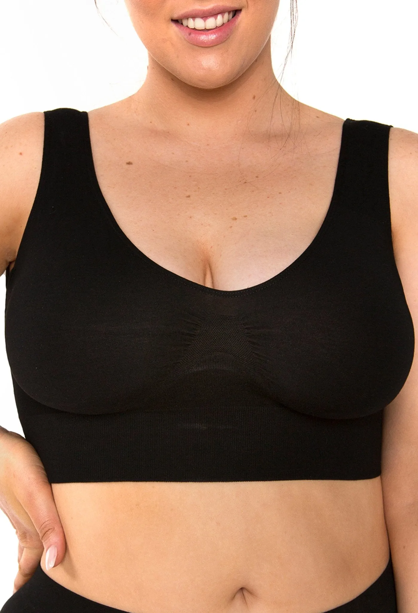 Bamboo Pull On Sleep Bra