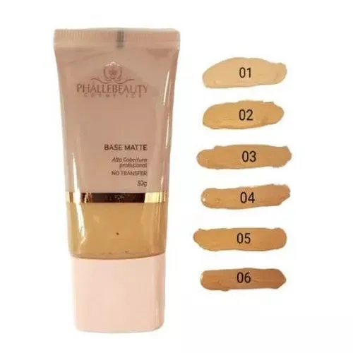 BASE MATTE COR 3 PHALLEBEAUTY 30G