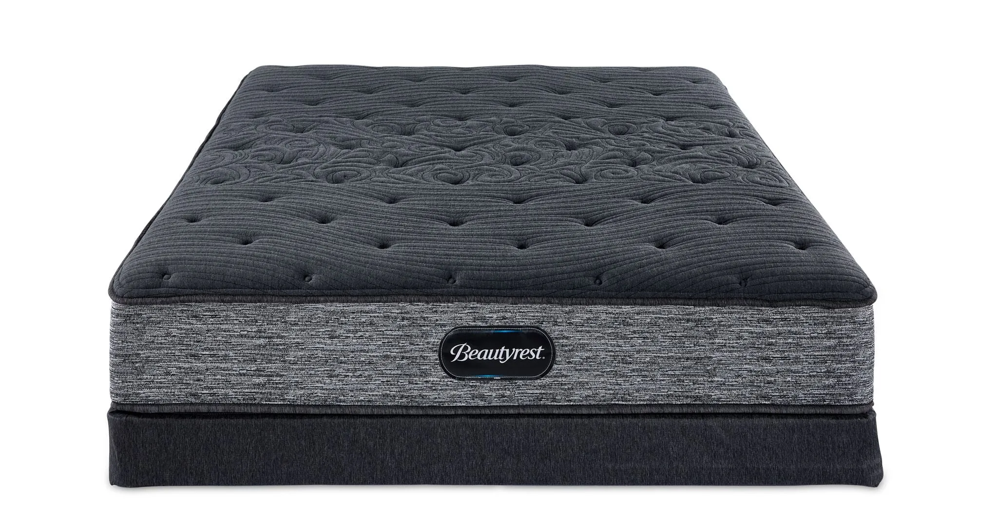 Beautyrest Countess Tight Top Firm Full Mattress and Low Profile Boxspring Set