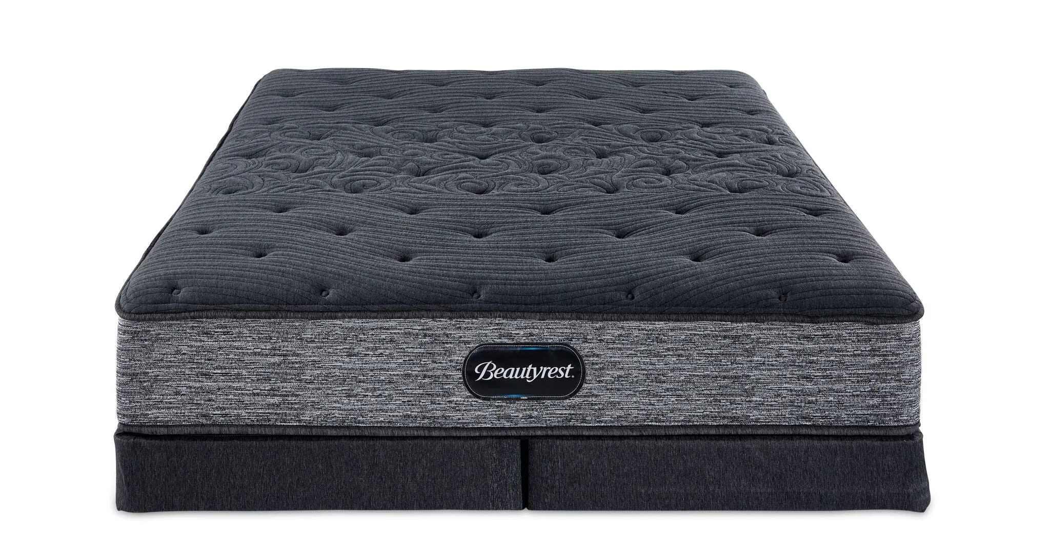 Beautyrest Countess Tight Top Firm King Mattress and Low Profile Boxspring Set