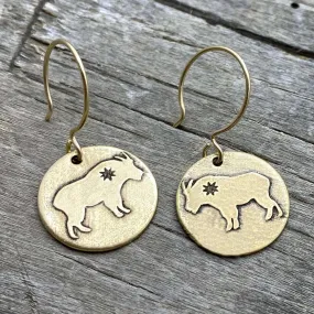 Billy Goat Earrings