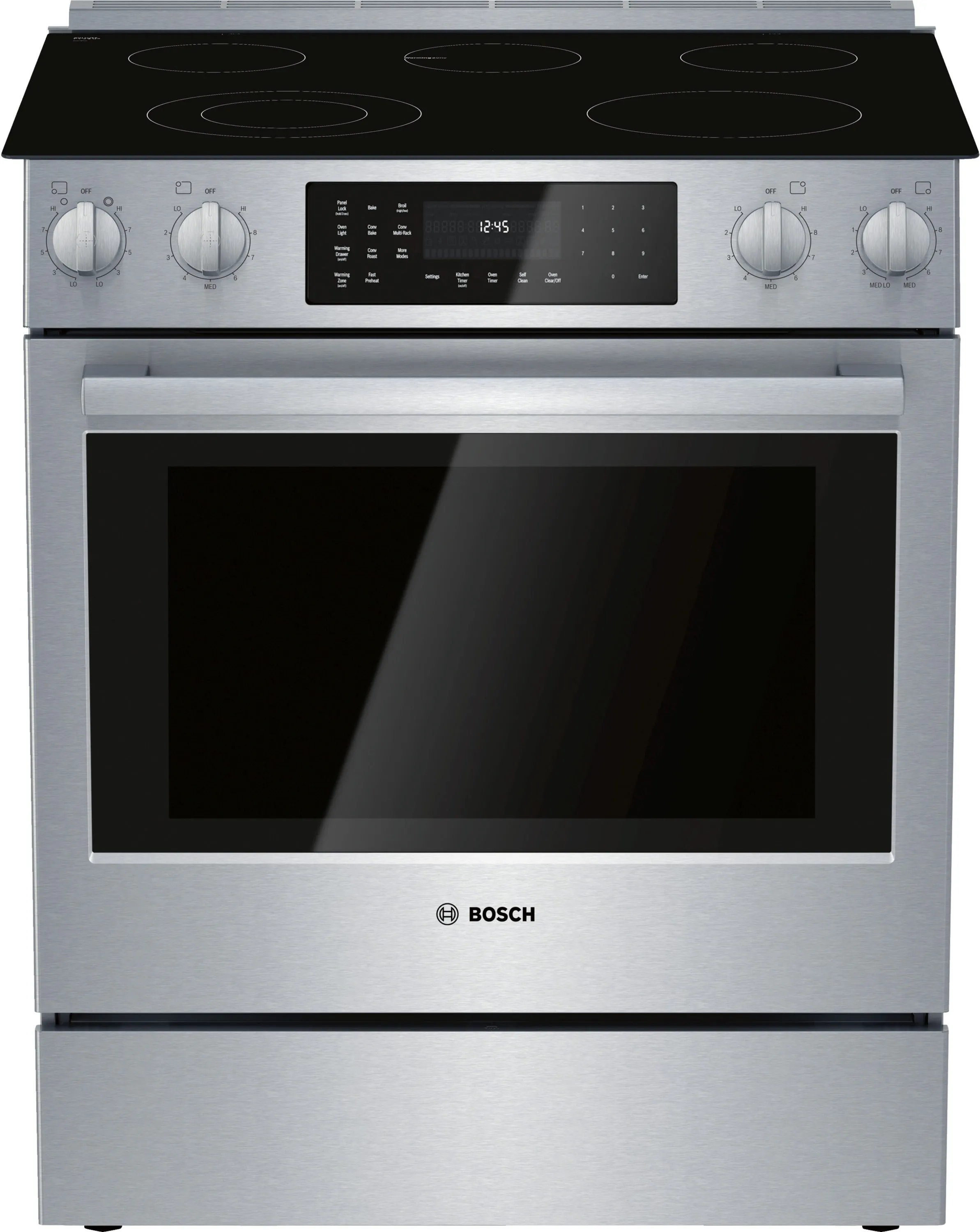 Bosch 30" Stainless Steel Electric Slide-in Range - HEI8056C