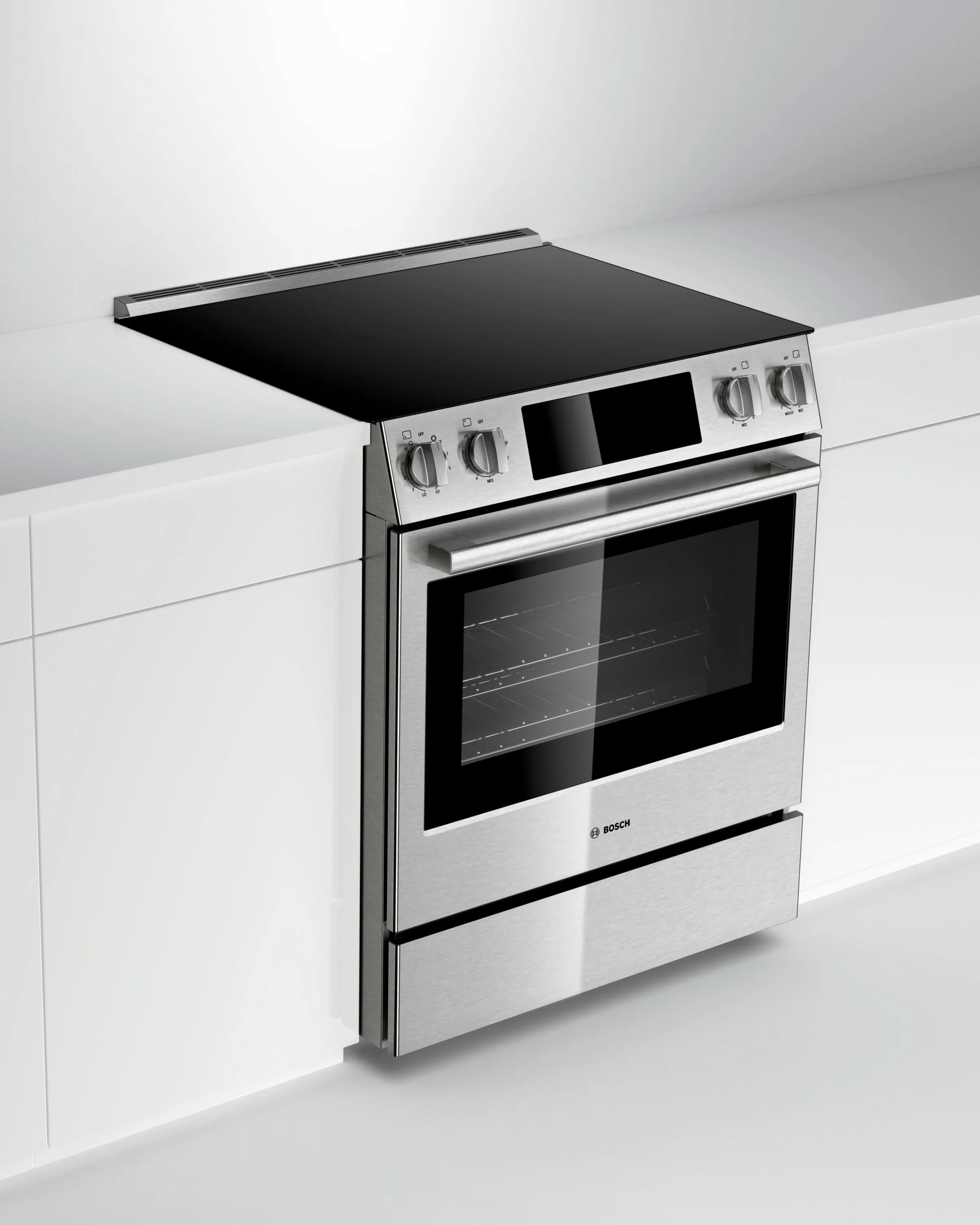 Bosch 30" Stainless Steel Electric Slide-in Range - HEI8056C