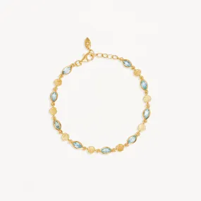 By Charlotte Protection of Eye Bracelet, Gold