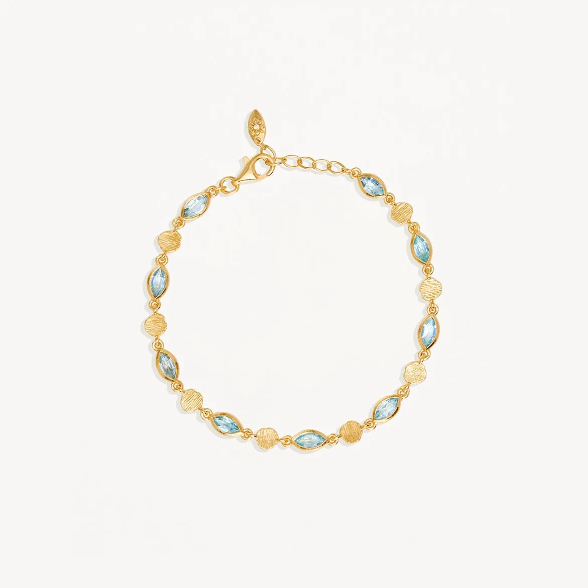 By Charlotte Protection of Eye Bracelet, Gold