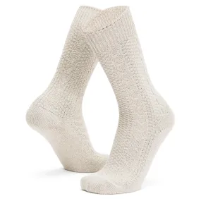 Cable Curl Lightweight Crew Sock