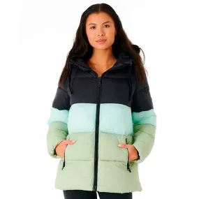 Campera Rip Curl Anti Series Insulated Mujer Verde Agua