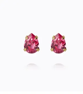 Caroline Svedbom Superpetite Drop Earrings Gold Rose