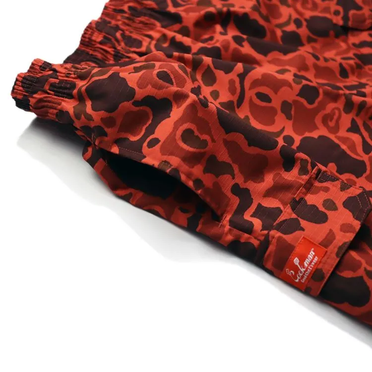 Cookman Chef Short Pants Cargo - Ripstop : Duck Hunter Camo Red