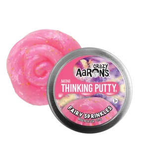 Crazy Aaron's Thinking Putty - Fairy Sprinkles Mini Tin 0.47oz