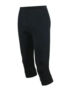 Damen Fahrradhose 3/4 Lang Comfort Line Schwarz Setprodukt