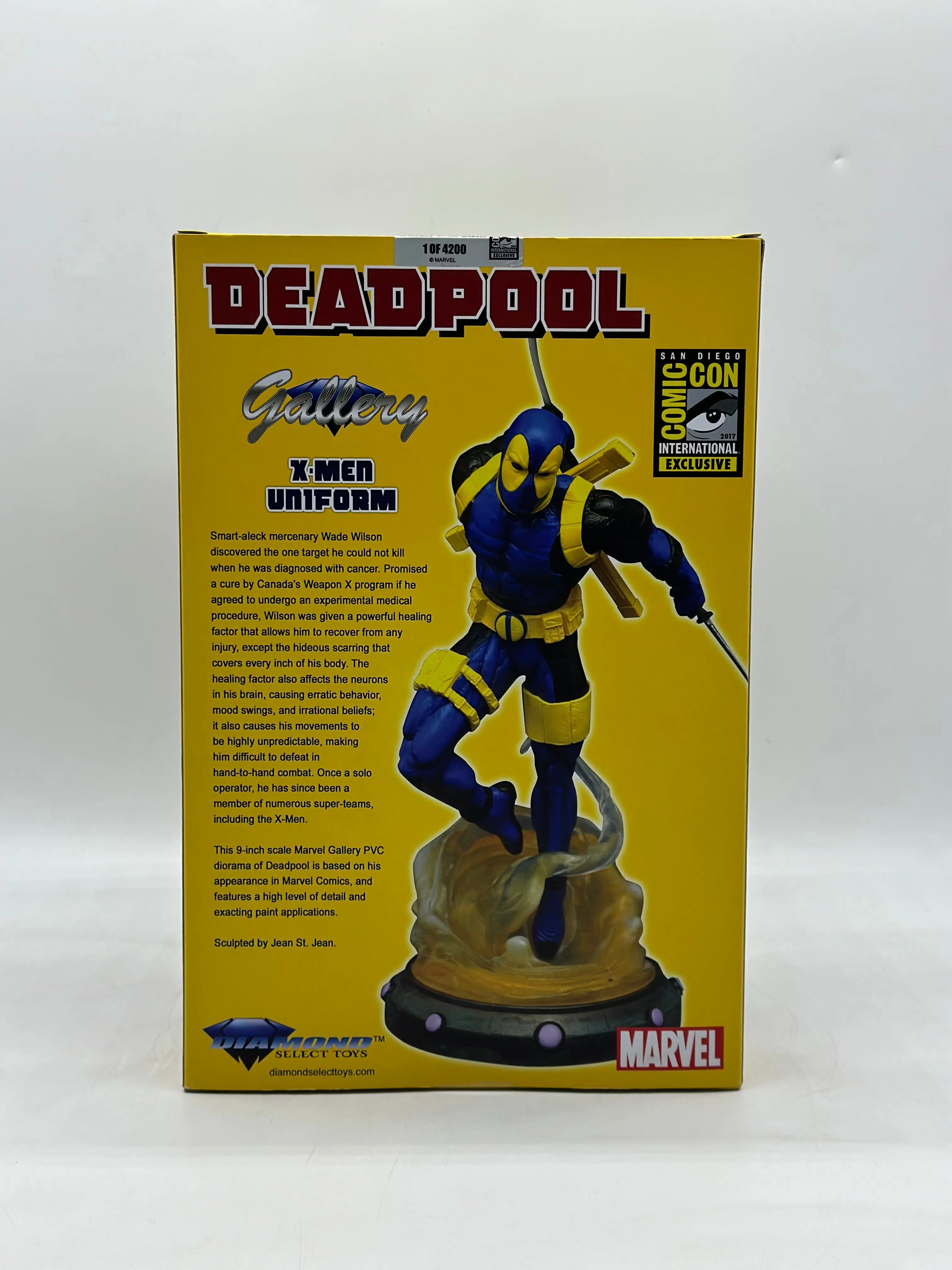 Deadpool X-Men Uniform PVC Diorama San Diego Comic Con International 2017 Exclusive