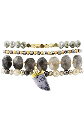 Desert Rain Stacked Bracelet