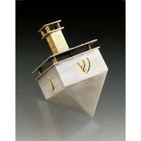 Dreidel 113 Pattern Top by Joy Stember Metal Arts Studio