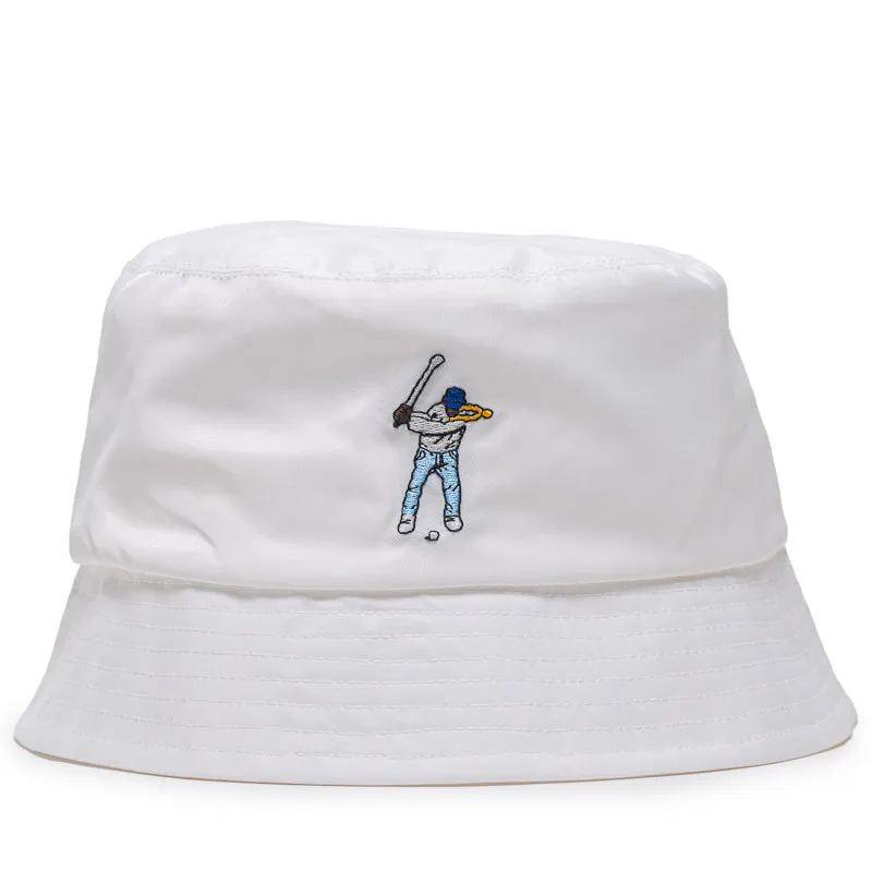 Eastside Golf Nylon Bucket Hat - White