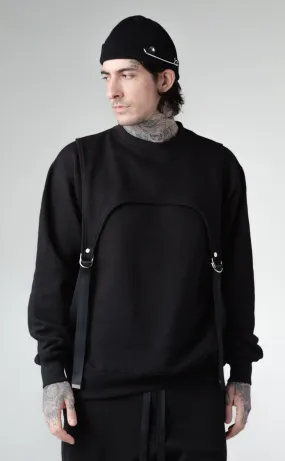 flap harness pullover