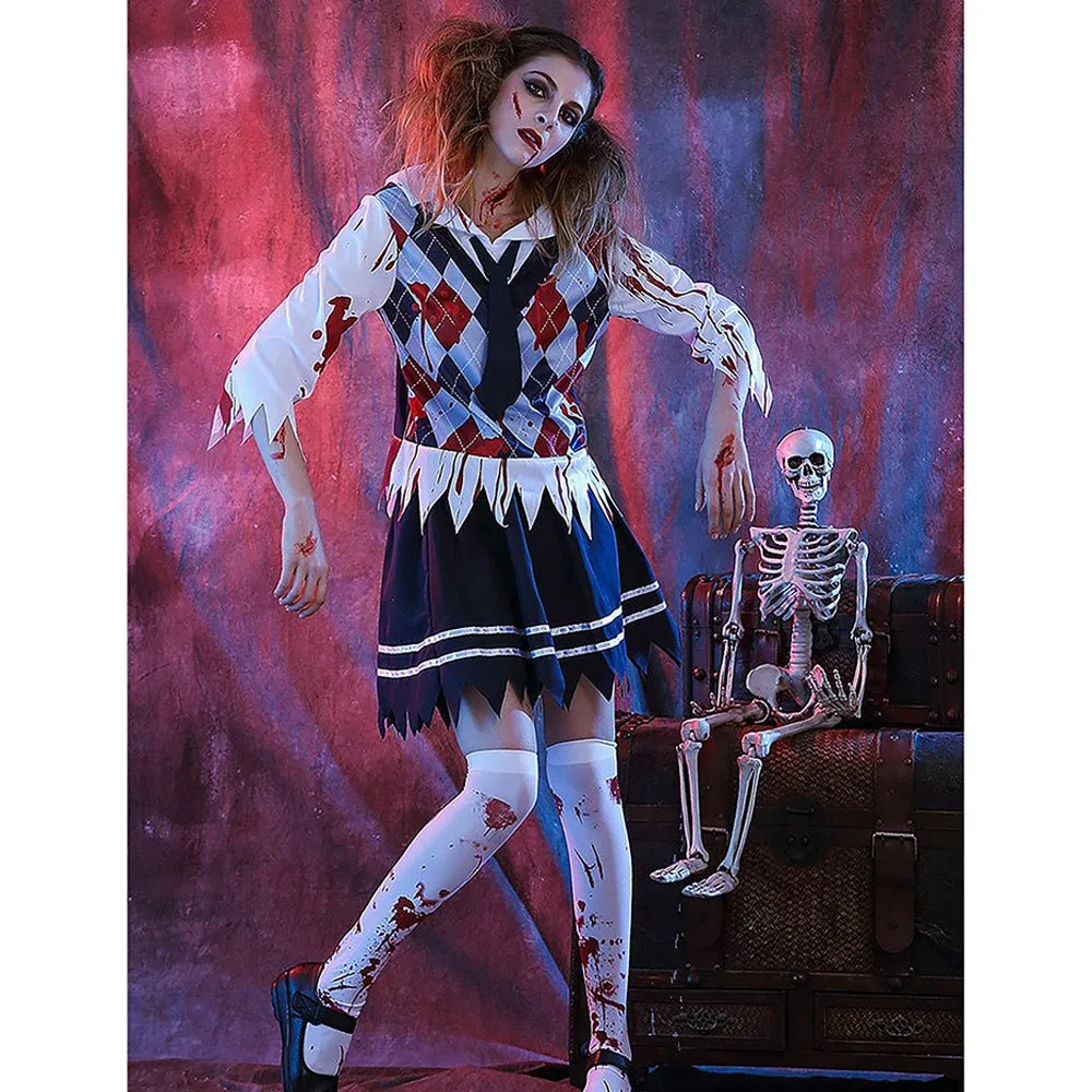 Haunted Student Adults Halloween Costume Dress Up