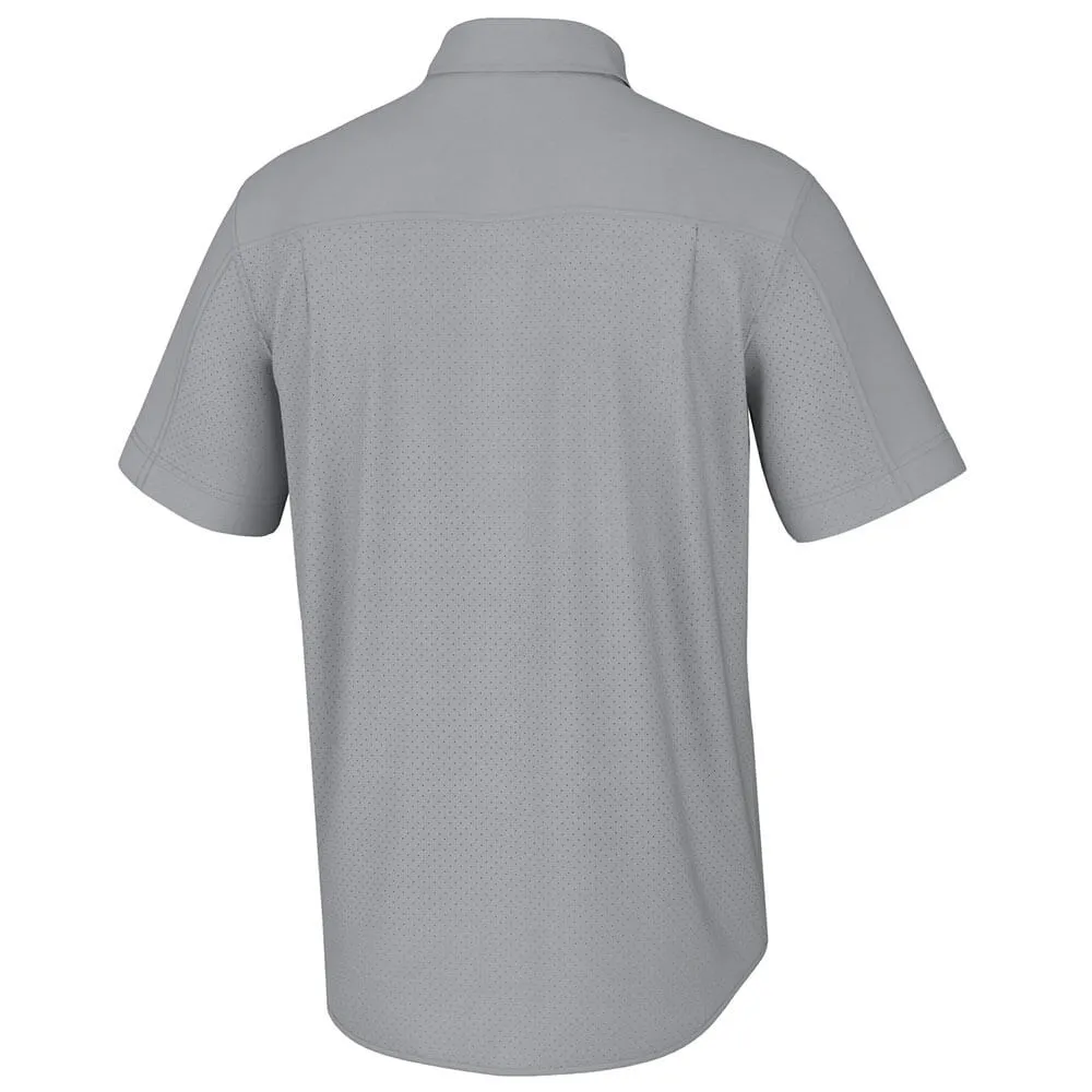 Huk Tide Point Short Sleeve Sport Shirt - Harbor Mist