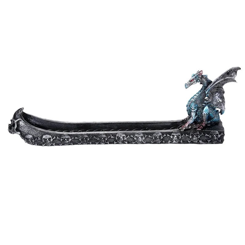 Incense Burner - Dragon Skull