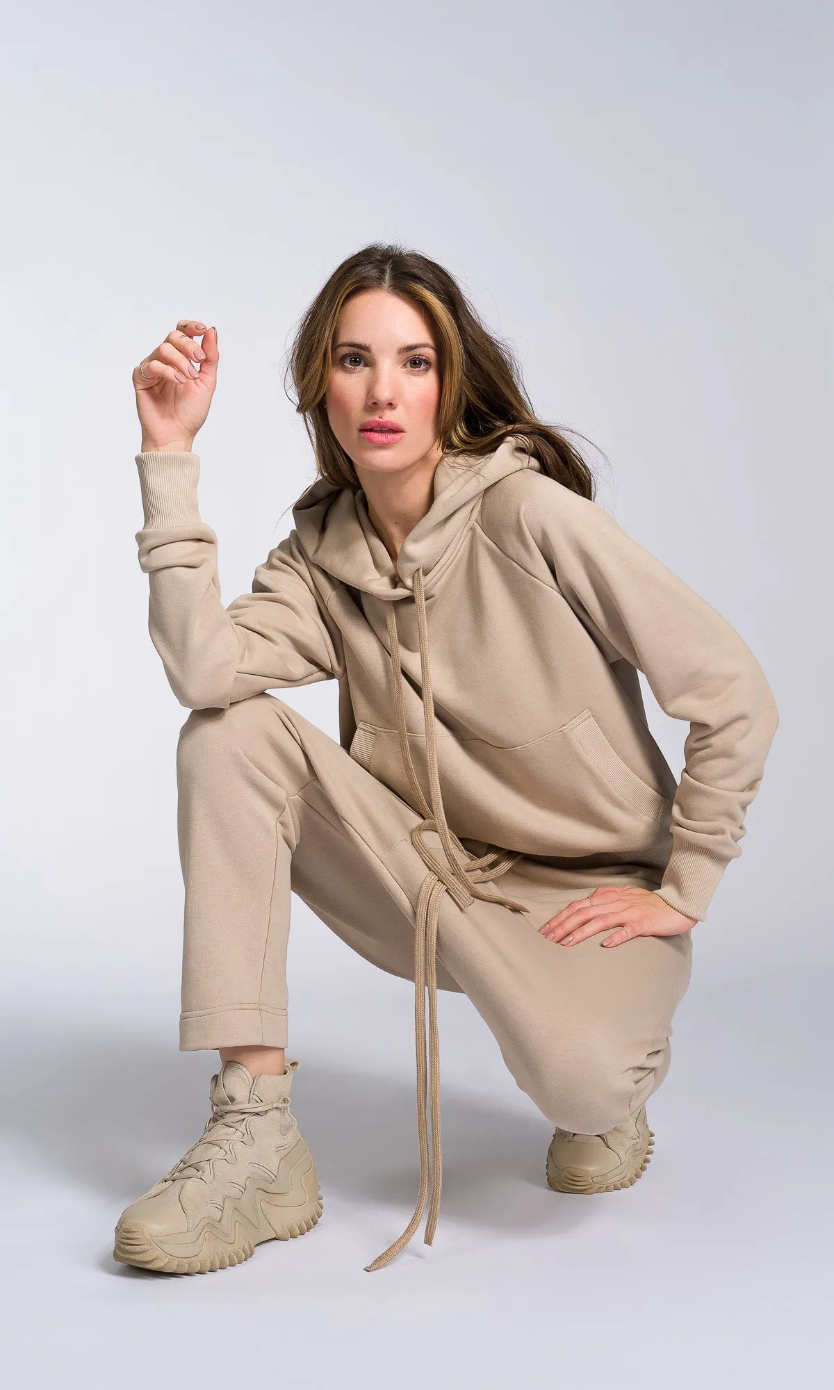 Kangaroo Pocket Hooded Sweatshirt