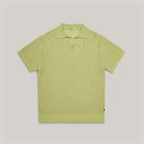 KNICKERBOCKER COTTON YUMA POLO - GREEN