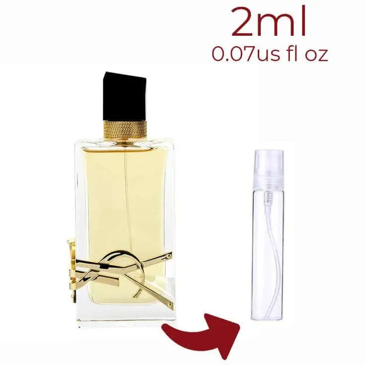 Libre Eau de Toilette Yves Saint Laurent for women Decant Fragrance Samples