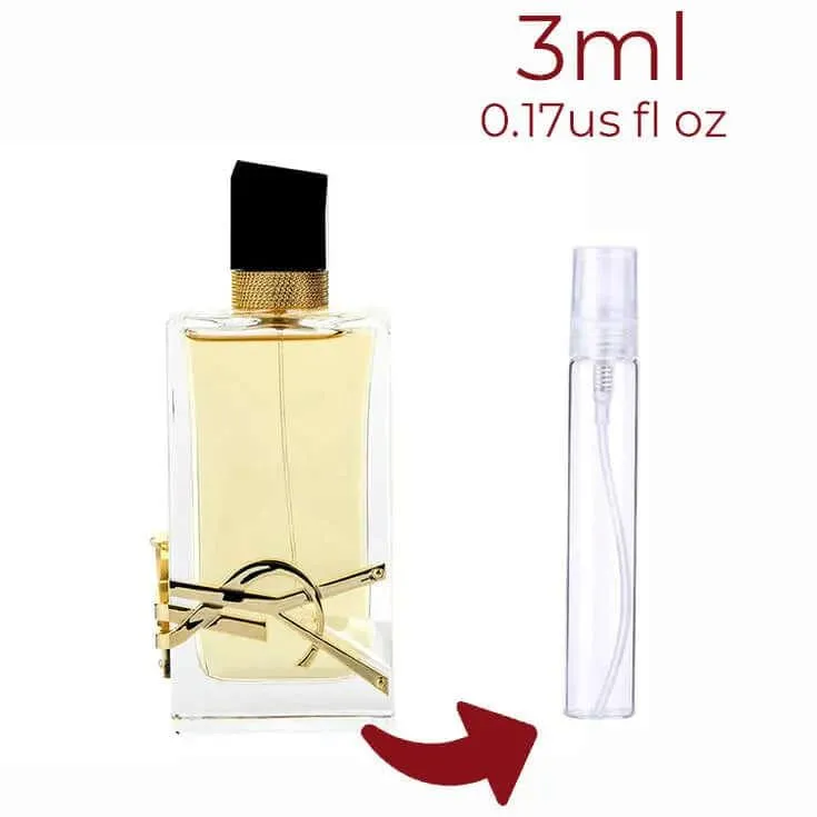 Libre Eau de Toilette Yves Saint Laurent for women Decant Fragrance Samples