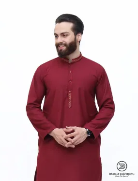 Maroon Premium Kurta ( FATHER & SON)