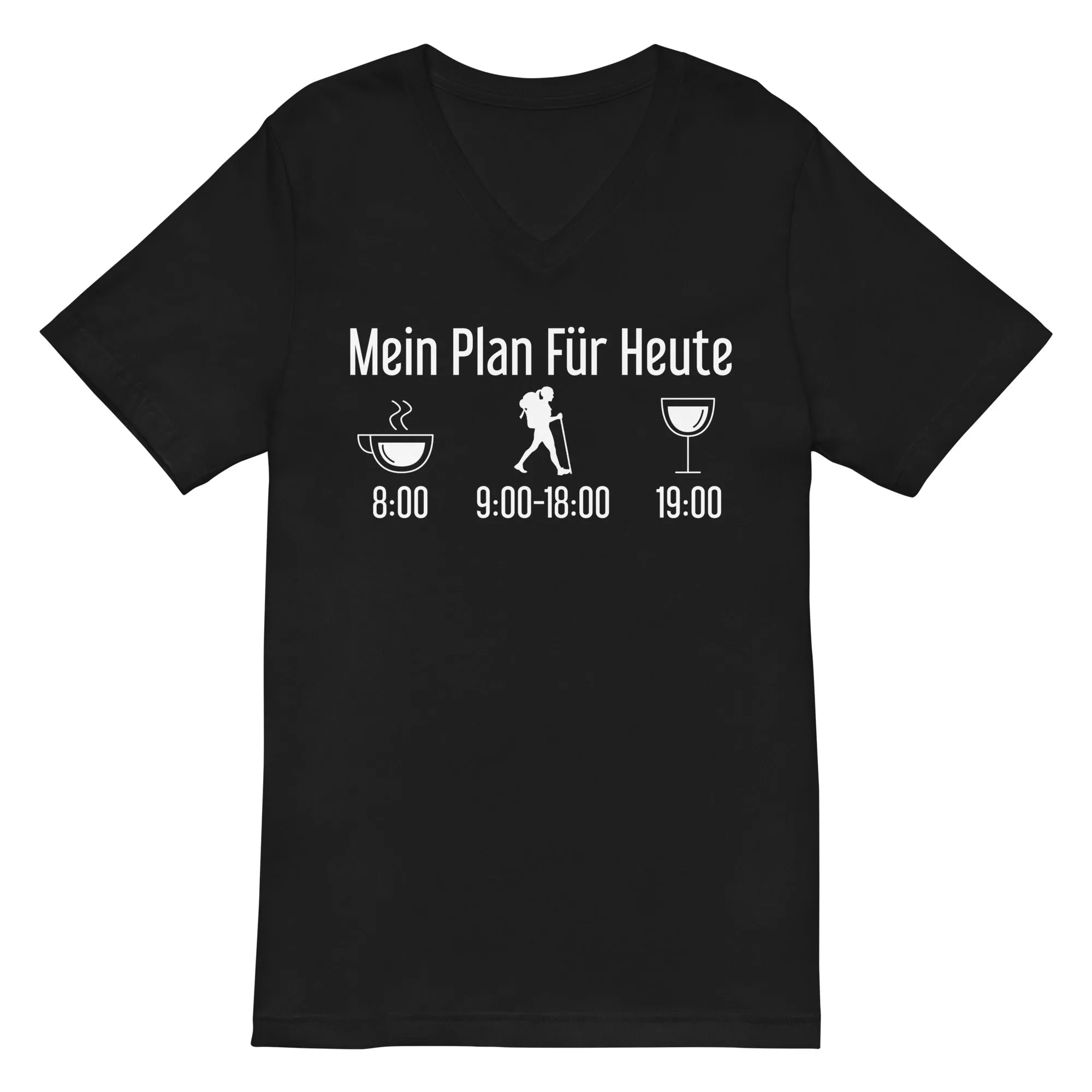 Mein Plan Für Heute 1 - Herren V-Neck Shirt