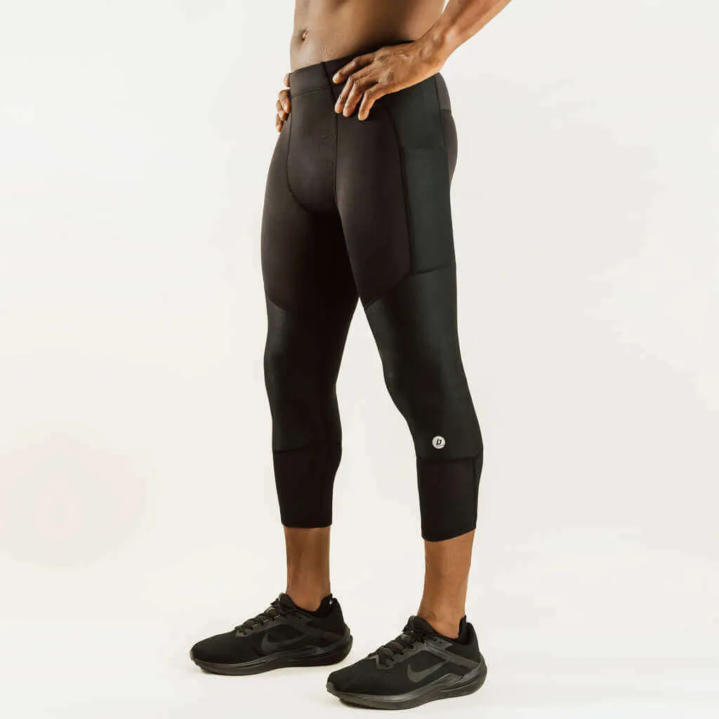 Men's KS1 Vent | 7/8 Knee Support Compression Pants