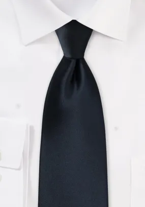 Midnight Solid Necktie