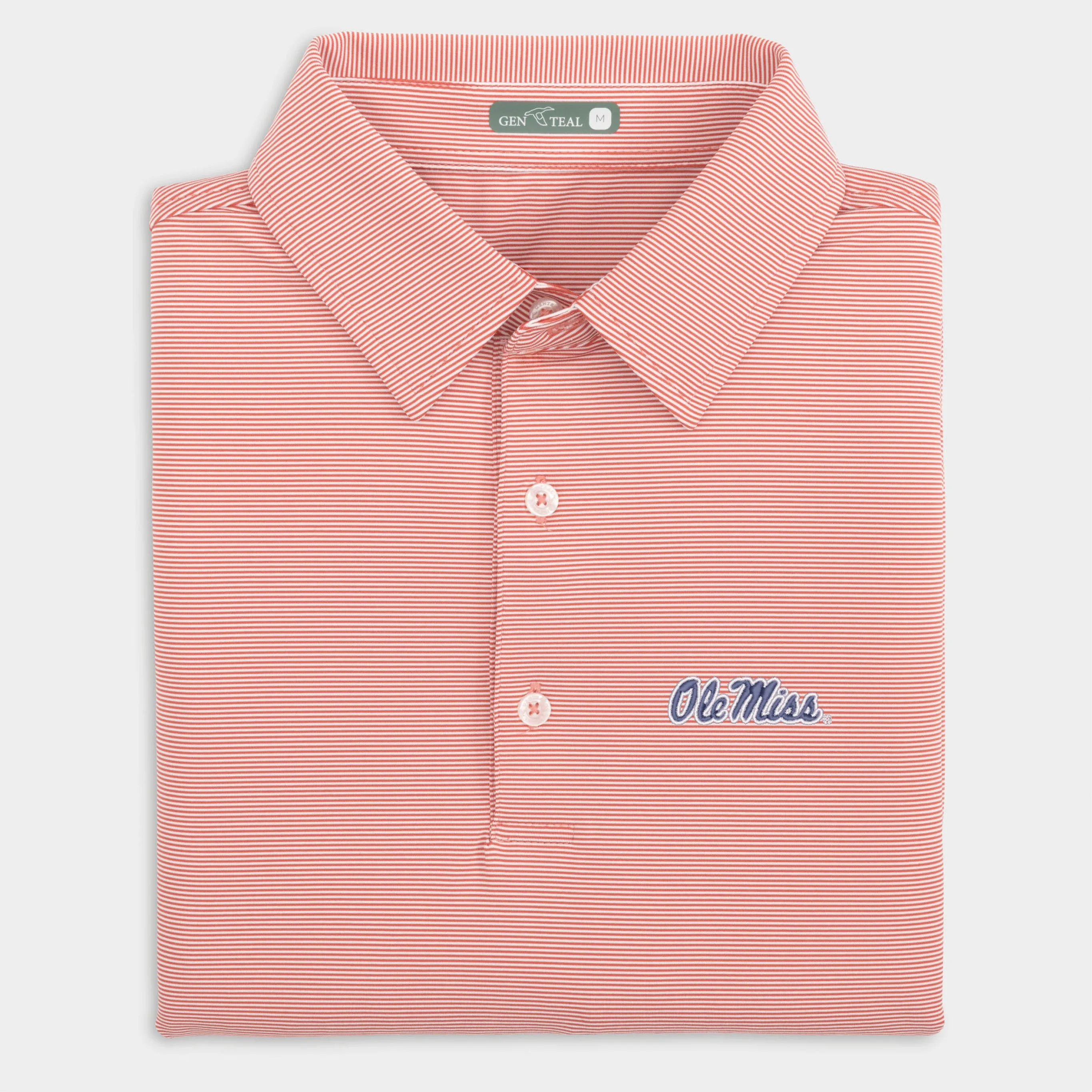 Ole Miss Pinstripe Performance Polo