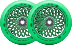 Root Lotus Stuntstepwielen 2-Pack Groen