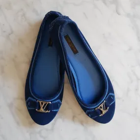 Sapatilha Louis Vuitton Dauphine Azul