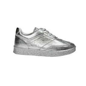 Silver Metallic Sneaker