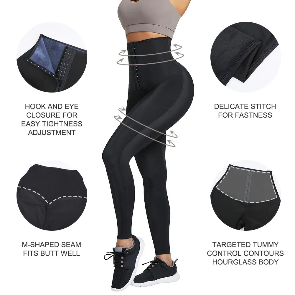 Sweat Sauna Compression Leggings & Booty Lifting Long