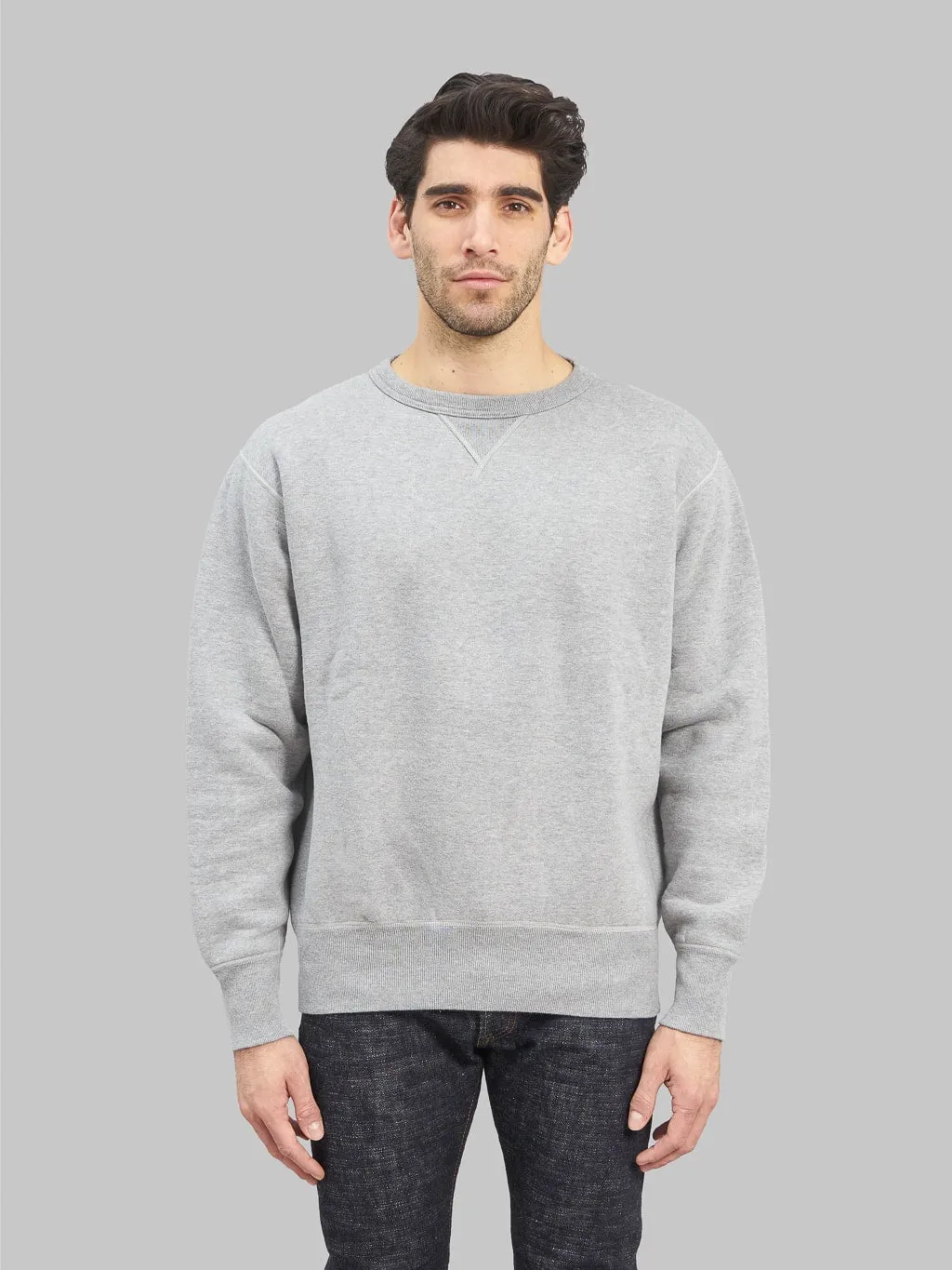 The Strike Gold Loopwheeled Sweatshirt Grey