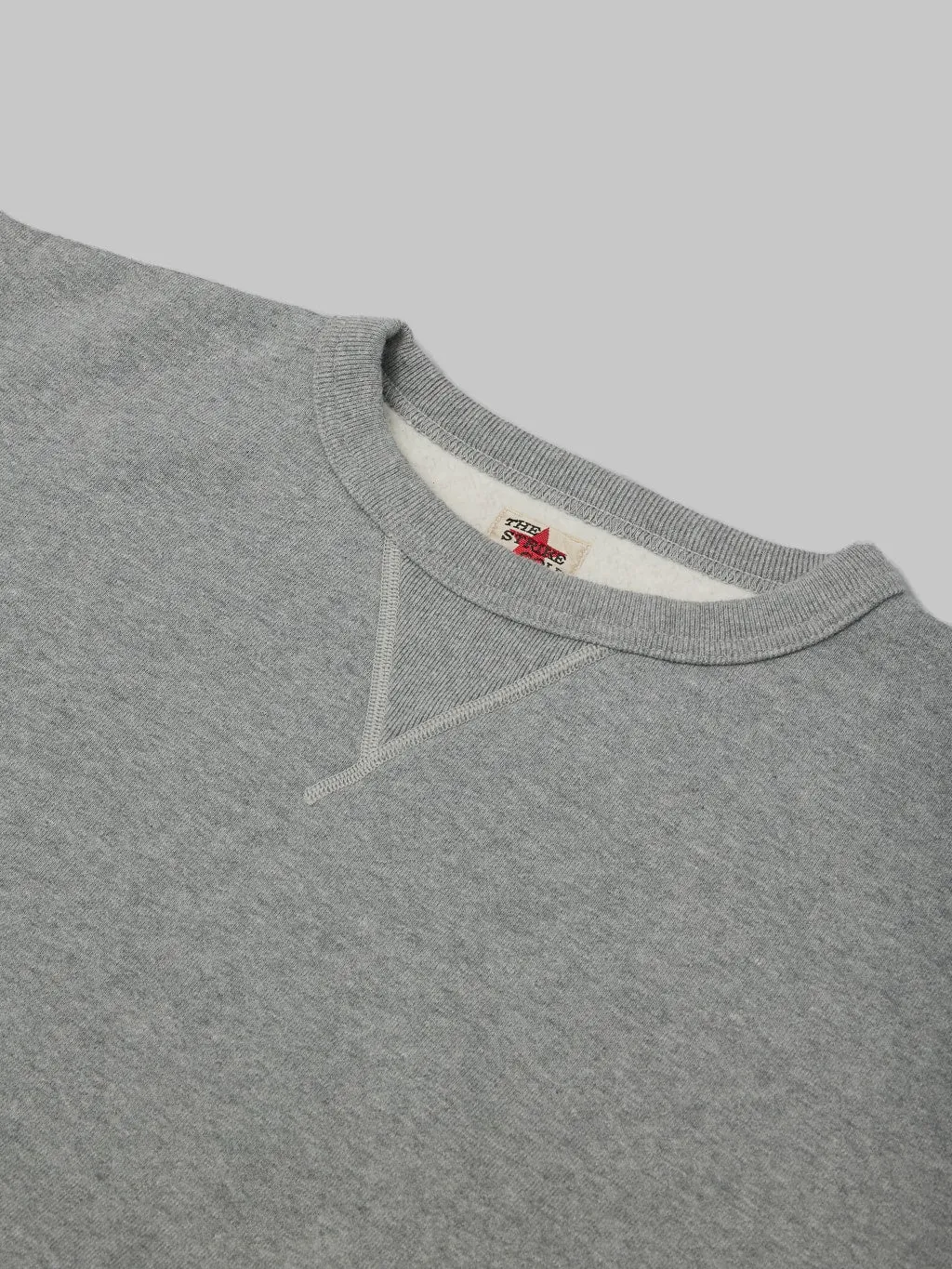 The Strike Gold Loopwheeled Sweatshirt Grey