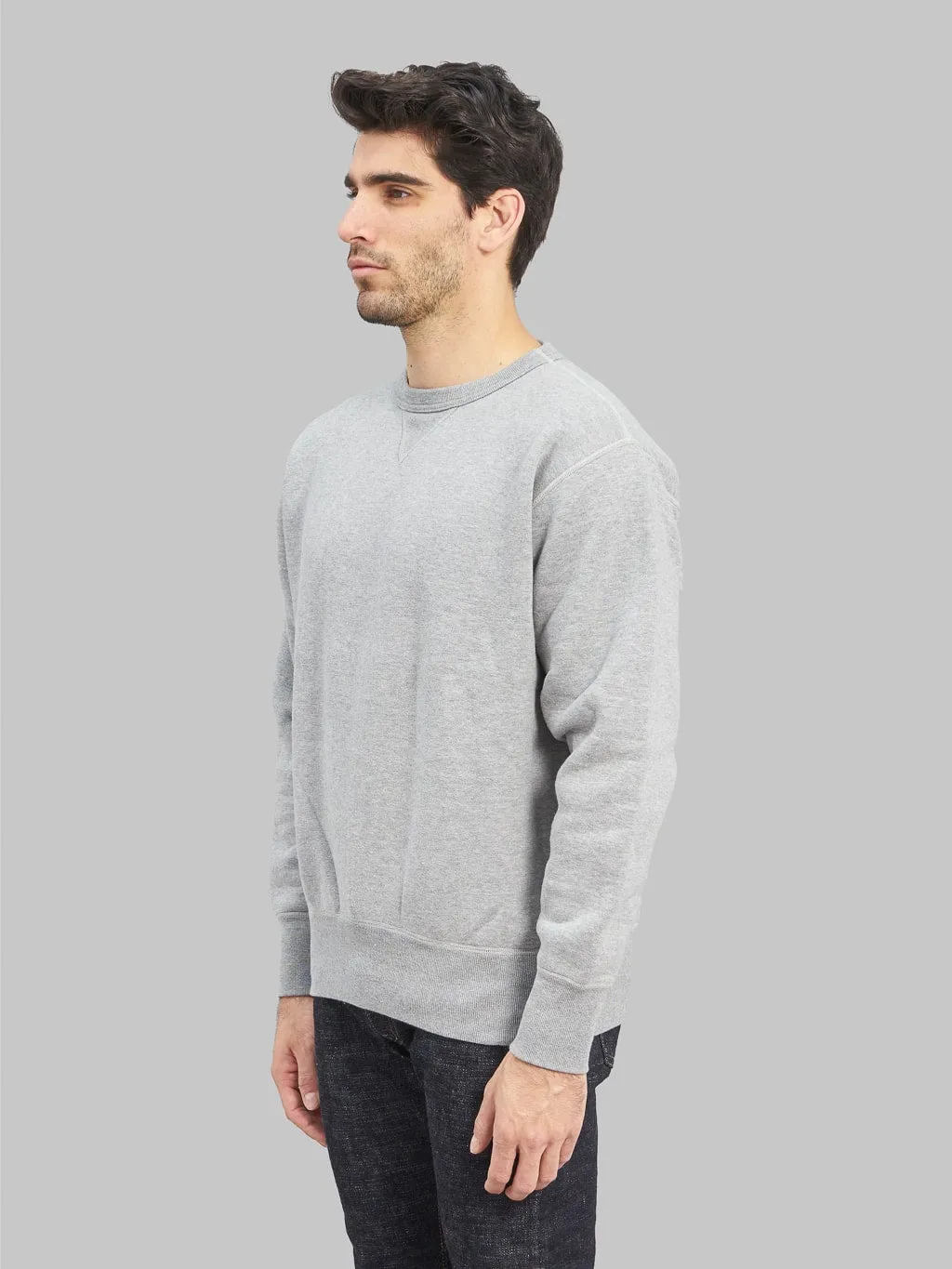 The Strike Gold Loopwheeled Sweatshirt Grey