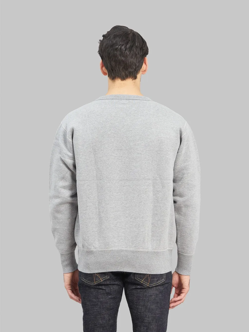 The Strike Gold Loopwheeled Sweatshirt Grey